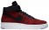 Nike Air Force 1 Ultra Flyknit Mid Hommes chaussures rouge/noir JBM773