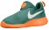 Nike Roshe One Slip On Hommes sneakers vert foncé/Orange NIC345