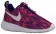 Nike Roshe One Print Premium Femmes chaussures de sport Orange/bleu QEI533