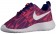 Nike Roshe One Print Premium Femmes chaussures de sport Orange/bleu QEI533