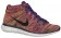 Nike Free Flyknit Chukka Hommes chaussures violet/noir YTD007