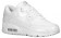 Nike Air Max 90 Femmes baskets Tout blanc/blanc GQO567