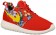Nike Roshe One Aloha Print Femmes chaussures de course rouge/blanc NFS572