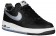Nike Air Force 1 Low Hommes chaussures noir/argenté AGL756