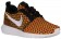 Nike Roshe One Flyknit NM Hommes baskets noir/Orange KTI408