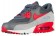 Nike Air Max 90 Femmes chaussures de course gris/blanc VQY430