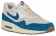 Nike Air Max 1 Essential Femmes sneakers blanc/bleu OXZ470