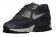 Nike Air Max 90 Femmes chaussures de course gris/argenté JLV520