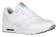Nike Air Max 1 Ultra Essentials Femmes chaussures de sport blanc/gris IYZ113