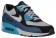 Nike Air Max 90 Essential Hommes chaussures gris/bleu clair IFJ315