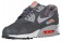 Nike Air Max 90 Print Hommes chaussures de sport gris/blanc VNL546