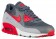 Nike Air Max 90 Femmes chaussures de course gris/blanc VQY430