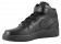 Nike Air Force 1 Mid Hommes chaussures Tout noir/noir LSI478