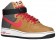 Nike Air Force 1 High Leather Hommes baskets marron/rouge SMK192