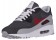 Nike Air Max 90 Ultra Essential Hommes chaussures rouge/noir HUH888