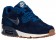 Nike Air Max 90 Femmes chaussures de course bleu marin/bleu ZMF257