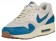Nike Air Max 1 Essential Femmes sneakers blanc/bleu OXZ470