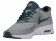 Nike Air Max Thea Femmes baskets gris/vert foncé OXK577