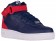Nike Air Force 1 '07 Mid Femmes chaussures bleu marin/rouge JTL446