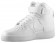Nike Air Force 1 High Hommes chaussures Tout blanc/blanc UWJ397