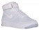 Nike Air Force 1 Hi Flyknit Femmes baskets blanc/gris OOM247