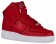 Nike Air Force 1 High LV8 Woven Hommes sneakers rouge/blanc XLJ617