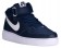 Nike Air Force 1 Mid Hommes sneakers bleu marin/blanc FFR662