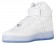Nike Air Force 1 Mid Femmes baskets blanc/bleu clair AIE926